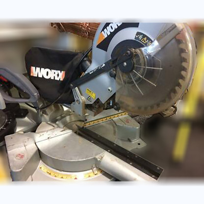 Máy Cắt Nhôm Worx WX483, Phi 254mm, Công Suất 1800W Máy Cắt Đa Góc Trượt  Dùng Cắt, Nhô, Alu, Gỗ  Dùng nhiều Trong Nhà Cửa Và Đời Sống- Hàng Chính Hãng