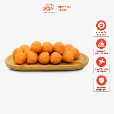 Combo tôm viên 500 gram + bò viên 500 gram Tâm Lợi, loại cao cấp - Giao nhanh trong 3h - 500gr