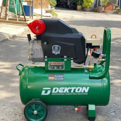 MÁY NÉN KHÍ CÓ DẦU 5.0HP 50L DEKTON DK-AC50DR - HÀNG CHÍNH HÃNG