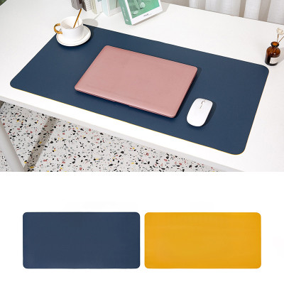 Deskpad da tấm di chuột miếng lót chuột khổ lớn, thảm da trải bàn làm việc 60x30cm - Hàng chính hãng