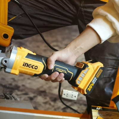 MÁY MÀI GÓC DÙNG PIN LITHIUM-ION 20V INGCO CAGLI201008 (CHƯA PIN & SẠC) - HÀNG CHÍNH HÃNG