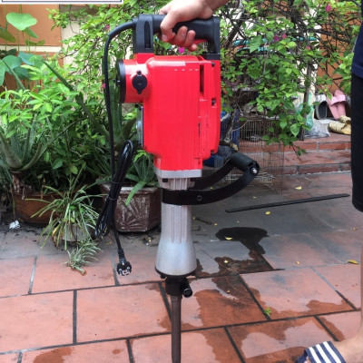 Máy đục bê tông SUSANO 30 ly DK-65c (30mm-3000w) Tặng 2 mũi đục 2022 New 100% siêu khoẻ