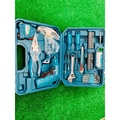 BỘ 38 MÓN BAO GỒM MÁY SIẾT VÍT TSDLI0402 DÙNG PIN 4V TOTAL THKTHP10386 - HÀNG CHÍNH HÃNG