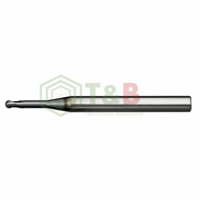 Dao Phay Cầu Cổ Dài R1x12x50L Union Tool CSELB2020-120-6, Dao phay ngón gia công trước nhiệt, đồng, nhôm