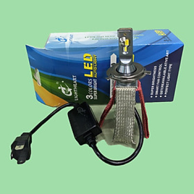 Đèn Pha LED 3 Màu Auto Light - Ánh Sáng Chất Lượng, Lắp Đặt Đơn Giản Như Zin Chô Ô TÔ Và Xe Máy