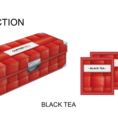 [MUA 1 TẶNG 5] Trà Đen Với Nhân Sâm Trắng Thượng Hạng COFFEECELL (30 gói x 2g) - Nguyên Chất Đậm Đặc, Vị Chát Đặc Trưng - Hàng Chính Hãng