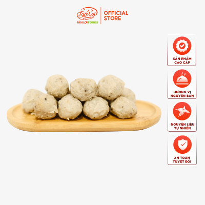 Bò viên Tâm Lợi, loại cao cấp - Dai ngon tự nhiên - Đảm bảo sức khoẻ - Giao nhanh trong 3h - 500gr