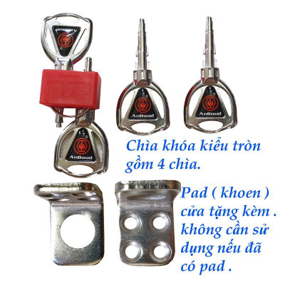 Ổ khóa chống cắt khoen cửa Padlock - Ổ khóa chống cắt toàn diện Good D5-70 - Hàng chính hãng