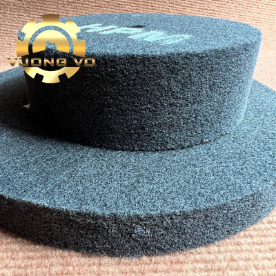 Bánh nỉ xám đánh bóng-bánh nỉ đánh bóng inox kích thước 250mm #240 (Gía đã bao gồm VAT)