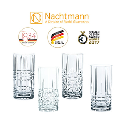 Bộ 4 ly pha lê cao Nachtmann Highland - SX tại Đức - Hàng chính hãng