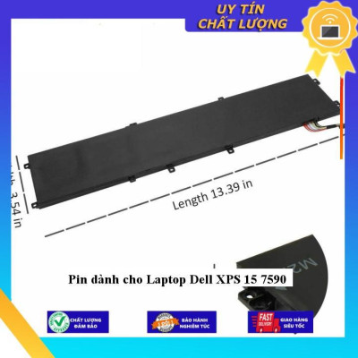 Pin dùng cho Laptop Dell XPS 15 7590 - Hàng Nhập Khẩu New Seal