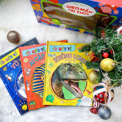 Box Set Gieo Mầm Tri Thức 17: Tìm Hiểu Khoa Học (Bộ 3 Cuốn)