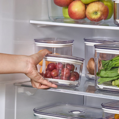 Bộ Máy Hút Chân Không Và Hộp Bảo Quản Thực Phẩm LocknLock 7 Món LVC401S7, Hàng Chính Hãng - JoyMall