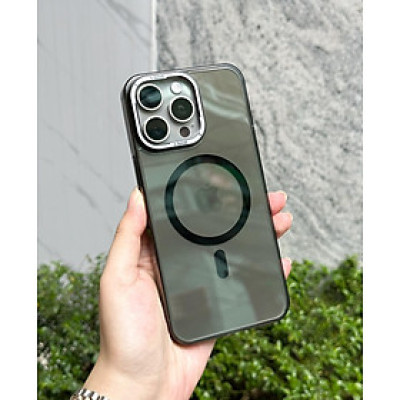 Ốp lưng dành cho iPhone 16 Pro Max, iPhone 16 Pro hiệu X-Level Misty Shade hỗ trợ sạc không dây, lưng kính trong màu mỏng, không ố bay màu cao cấp - Hàng chính hãng.