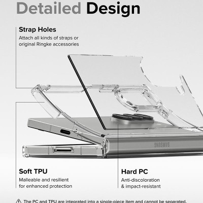 Ốp lưng dành cho Samsung Galaxy Z Fold 6 RINGKE Fusion - Hàng Chính Hãng