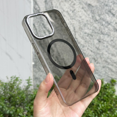 Ốp lưng dành cho iPhone 16 Pro Max, iPhone 16 Pro hiệu X-Level Misty Shade hỗ trợ sạc không dây, lưng kính trong màu mỏng, không ố bay màu cao cấp - Hàng chính hãng.