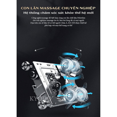 KYODO - Ghế Massage Toàn thân KD-333