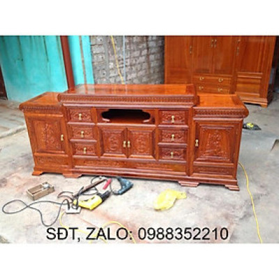 Kệ mâm - gỗ hương vân