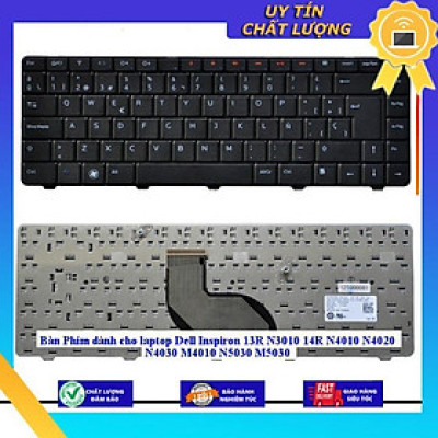 Bàn Phím dùng cho laptop Dell Inspiron 13R N3010 14R N4010 N4020 N4030 M4010 N5030 M5030 - THƯỜNG - MỚI 100% - Hàng Nhập Khẩu New Seal