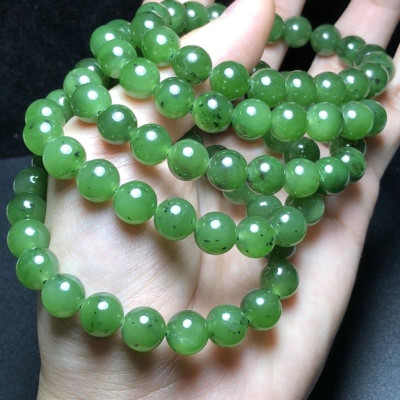 Vòng Tay Ngoc-Bich Xanh size 10ly - Hợp tất cả các mệnh - Mang lại Bình An, May Mắn, Tài Lộc