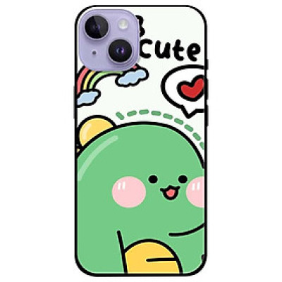 Ốp lưng dành cho Iphone 14 - Iphone 14 Plus - Iphone 14 Pro - Iphone 14 Pro Max - Khủng Long Cute Tim