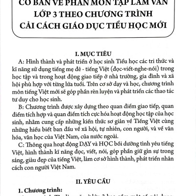 150 Bài Văn Hay 3 (Theo Chương Trình Giáo Dục Phổ Thông Mới)