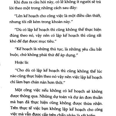 Kỹ Năng Lập Kế Hoạch Hiệu Quả (Tái Bản 2022)