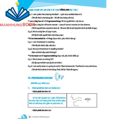 Sách - GOLBAL SUCESS Luyện chuyên sâu ngữ pháp và từ vựng tiếng anh lớp 7 tập 1