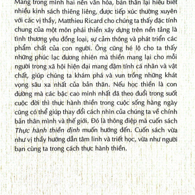 Thực Hành Thiền Định (Tái Bản 2023)