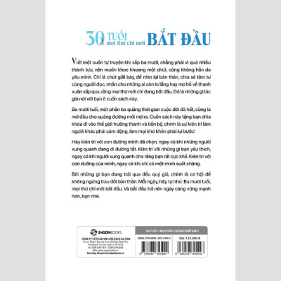 30 Tuổi - Mọi Thứ Chỉ Mới Bắt Đầu