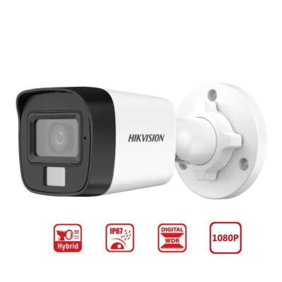 Camera Hikvision 4 In 1 Hồng Ngoại 2.0 Megapixel HIKVISION DS-2CE17D0T-EXLF - Hàng chính hãng