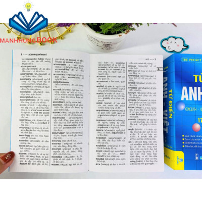 Sách - Từ điển Anh - Việt 175.000 từ ( hộp xanh ).