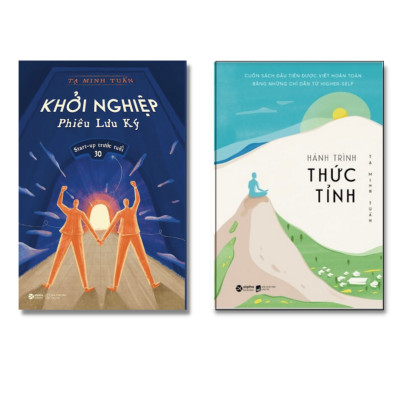 Combo 2 Cuốn sách: Khởi Nghiệp Phiêu Lưu Ký + Hành Trình Thức Tỉnh