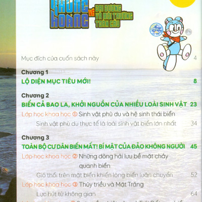 Truyện Tranh Tri Thức Khoa Học - KHỦNG HOẢNG VỀ ĐẠI DƯƠNG VÀ MÔI TRƯỜNG TOÀN CẦU (Bản in màu)