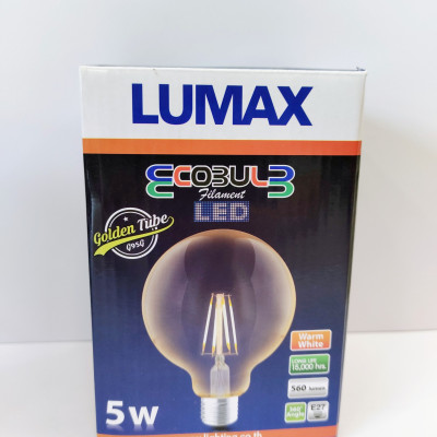 BÓNG ĐÈN LUMAX FILAMENT G95G - TK NĂNG LƯỢNG ĐẾN 85%, TK CHI PHÍ, KHÔNG TIA UV - XX THÁI LAN