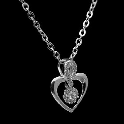 Dây Và Mặt Dây Chuyền Bạc Hiểu Minh DMD382