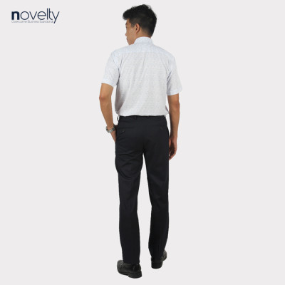 Quần tây nam Novelty 0Ply Regular màu đen NQTMMDNT3R2205600