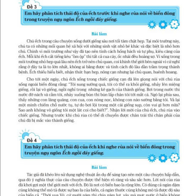 Sách - 199 Bài và Đoạn Văn Hay lớp 7 - Biên soạn theo chương trình GDPT mới - ndbooks