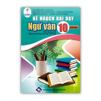 Sách - Combo Kế hoạch bài dạy Ngữ Văn 10 - Tập 1 + 2 (Cánh diều)