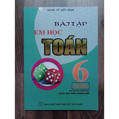 Sách - Combo Bài tập Em Học Toán 6 - Theo Chương Trình Giáo Dục Phổ Thông Mới (2 tập)