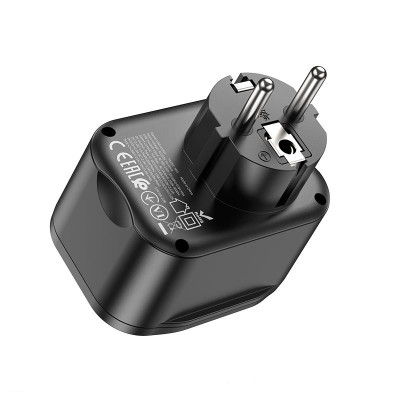 Phíc cắm đa năng 3 trong 1, ổ cắm công suất cao 4.000W, 1 typec sạc nhanh 20W, 2 cổng usb 3.0 tiện lợi - Hàng nhập khẩu