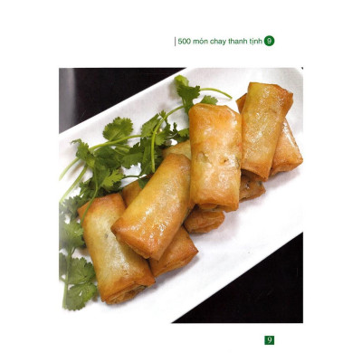 Sách - 500 Món Chay Thanh Tịnh - Tập 9 - Việt Thư