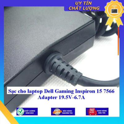 Sạc cho laptop Dell Gaming Inspiron 15 7566 Adapter 19.5V-6.7A - Hàng Nhập Khẩu New Seal