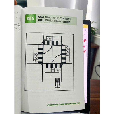 Sách Tự Tin Chinh Phục 100 Điểm Sa Hình, In Màu, Xuất Bản Chính Hãng