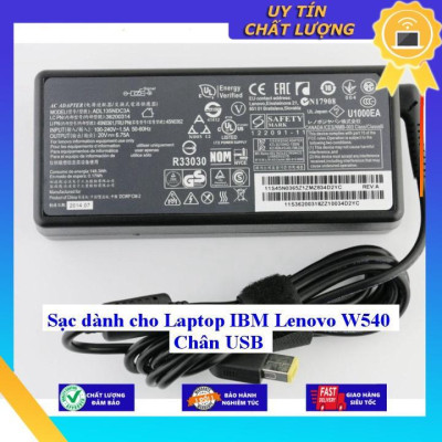 Sạc dùng cho Laptop IBM Lenovo W540 Chân USB - Hàng Nhập Khẩu New Seal