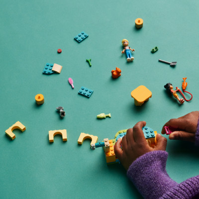 Đồ Chơi Lắp Ráp Khu Vui Chơi Cho Mèo Con LEGO FRIENDS 42612 (87 chi tiết)