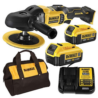 MÁY ĐÁNH BÓNG PIN CẦM TAY 18V 180MM DEWALT DCM849M2- HÀNG CHÍNH HÃNG