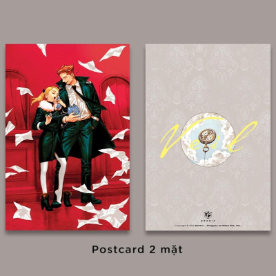 Sách - Veil - Tập 6 - Sắc Đỏ Tung Bay - Tặng Kèm Postcard