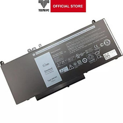 Pin Tương Thích Cho Laptop Dell Latitude E5270 E5450 E5550 E5470 E5570 62Wh 6Mt4T - Hàng Nhập Khẩu New Seal TEEMO PC TEBAT136