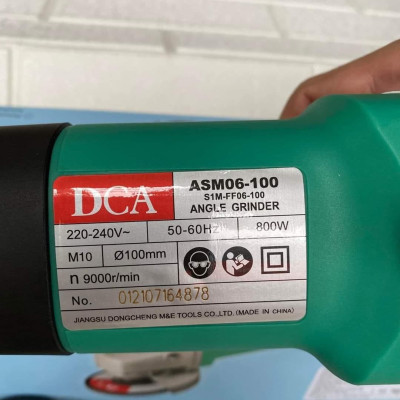MÁY MÀI GÓC 100MM 800W DCA ASM06-100 - HÀNG CHÍNH HÃNG
